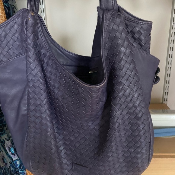 Christopher.Kan Colab aubergine leather bag - Picture 2 of 5